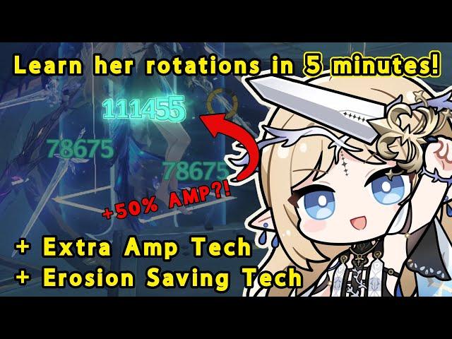 EASY Cartethyia Rotation Guide (NO QUICKSWAP)【Wuthering Waves】