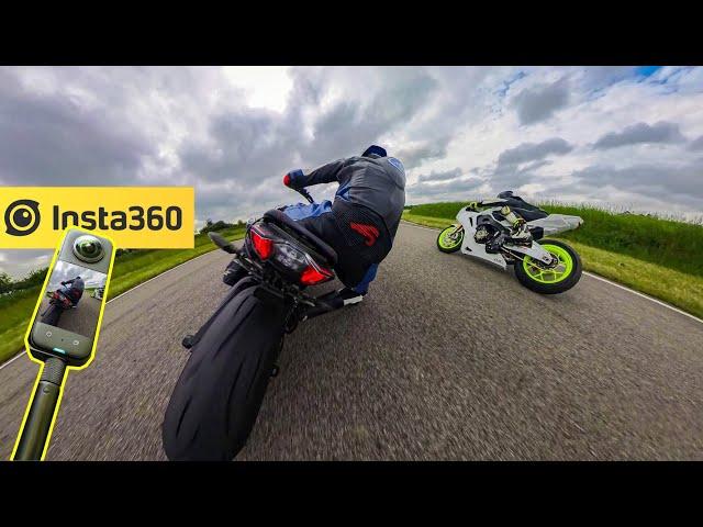 Insta 360 X3 sur circuit, cette caméra est folle!