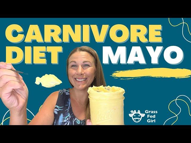 Easy Mayonnaise Recipe for Carnivore Diet or Keto Diet that is Zero Carb and Animal Based (2022).