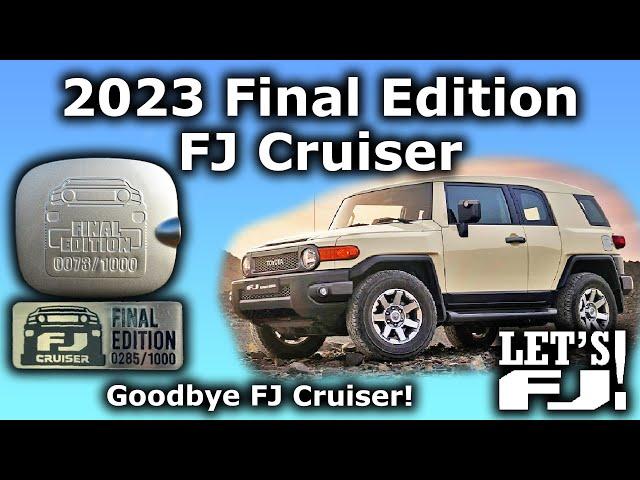 2023 Toyota FJ Cruiser Final Edition - Everything You Need to Know - Goodbye FJ from Saudi Arabia!