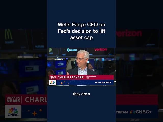 Wells Fargo CEO on Fed's decision to lift asset cap