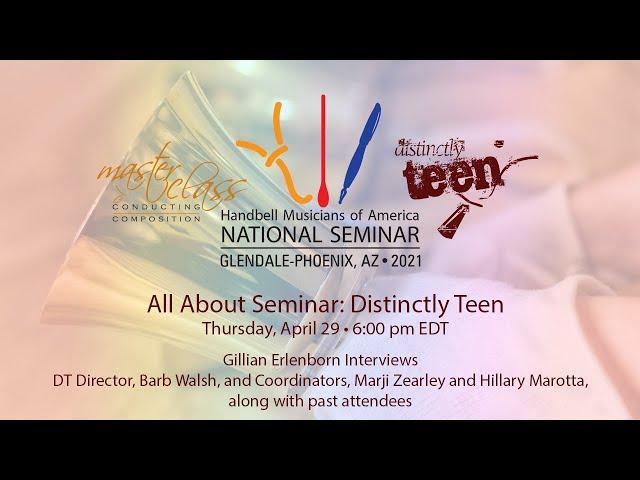 All About Seminar: Distinctly Teen