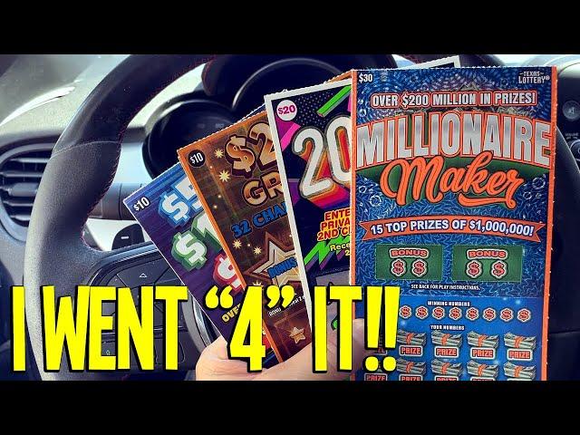 I WENT "4" IT and WON $$$!! Fixin To Scratch