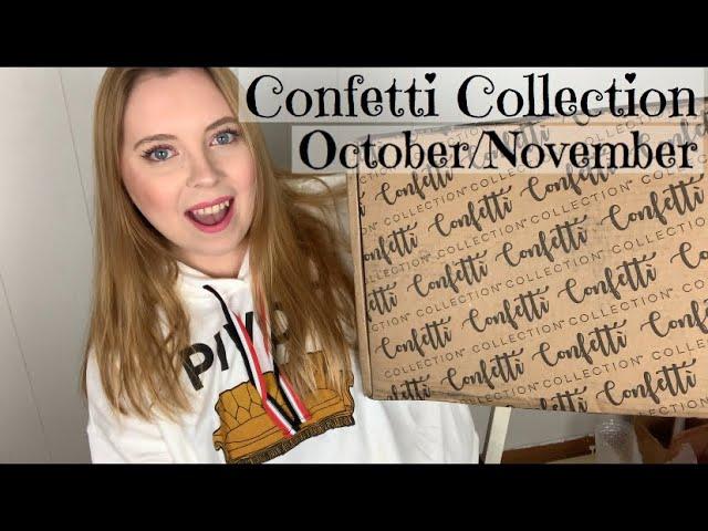 Confetti Collection October/November 2019! Treasure Hunt! | Connor Krystyn