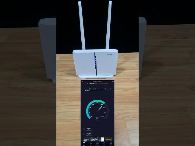 D-Link DWR M972V 4G+ CAT 7 AC1200 WiFi Router Speedtest #dlink #dlinkdwrM972V2router