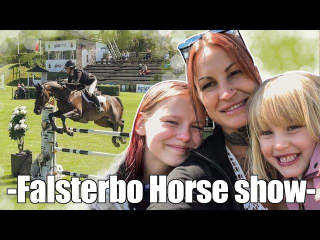 Söndag på Falsterbo Horse show || Kisebebisarna!! || Vlogg