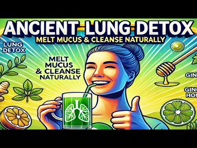 Ancient Lung Detox Drink: Melt Mucus & Cleanse Naturally