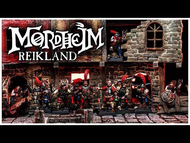 Human Mercenaries Reikland Warband in Mordheim Old World Warhammer!