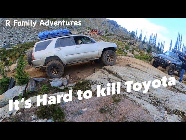 R Family's Epic British Columbia Overland Adventure. It's Hard to kill Toyota 4Runner. Part 8