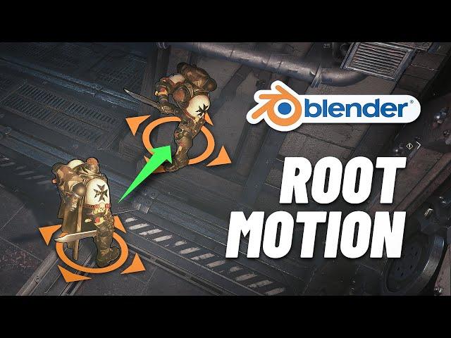 Make Perfect Root Motion in Blender Without Any Add-ons!