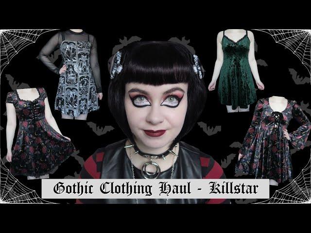 KILLSTAR HAUL | GOTHIC ALTERNATIVE CLOTHING | VELVET DRESSES, +SKIRTS | MY THOUGHTS ON KILLSTAR