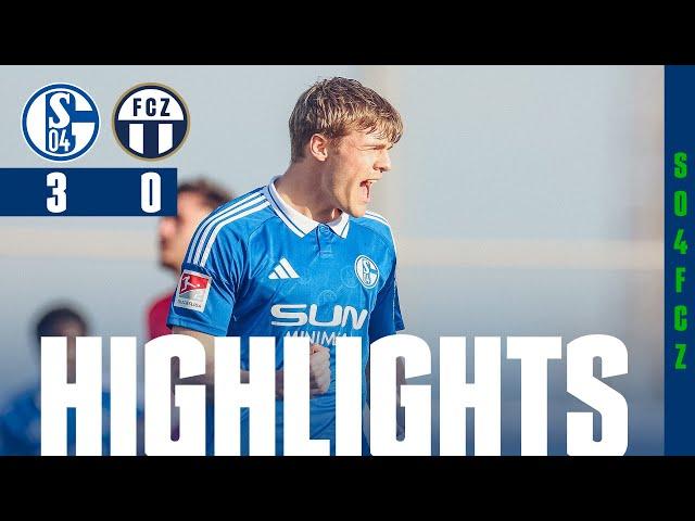 Mit frühem DOPPELSCHLAG zum klaren Sieg | HIGHLIGHTS | FC Schalke 04 - FC Zürich 3:0