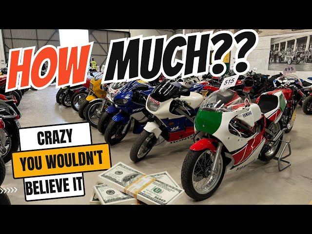 Crazy.!! Has the Bottom Dropped Out of the Motorcycle Market? | Live Auction Walkthrough