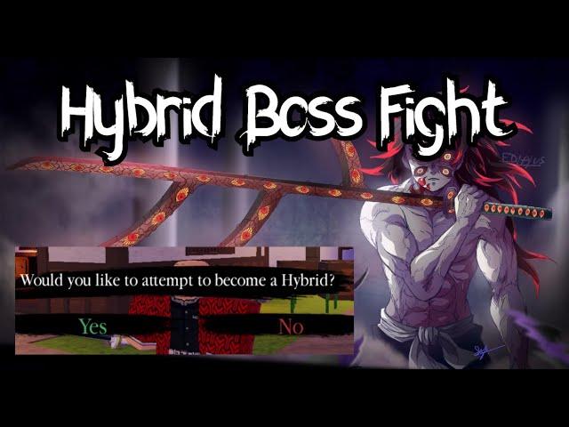 NEW Hybrid Boss Fight Showcase | Hybrid Update | Wisteria |