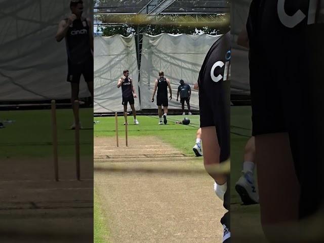 James anderson bowling at the age of 43. #cricket #lovecricket #trending