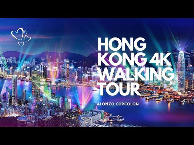 HONG KONG WALKING TOUR 4K