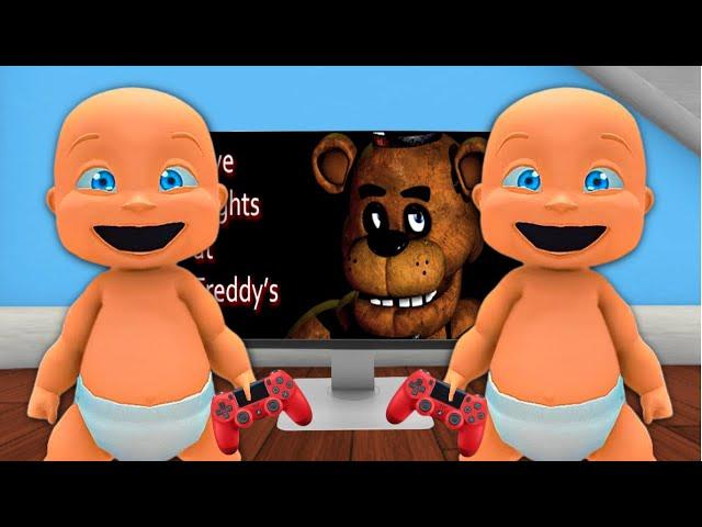 Baby Plays FNAF!