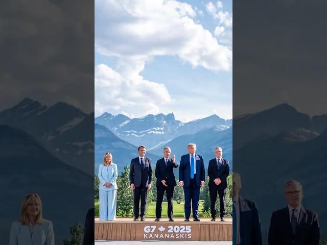 G-7 Leaders Gather for Family Photo Before Trump Leaves