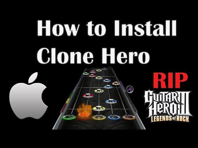 How to install Clone Hero on MAC + Add Songs 2022