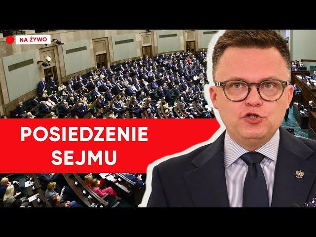 19. posiedzenie Sejmu X kadencji [NA ŻYWO]