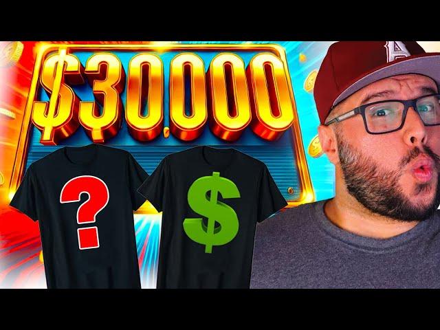 My Amazon Merch T-Shirt Made $30,000 - Here's The EXACT Strategy I Used