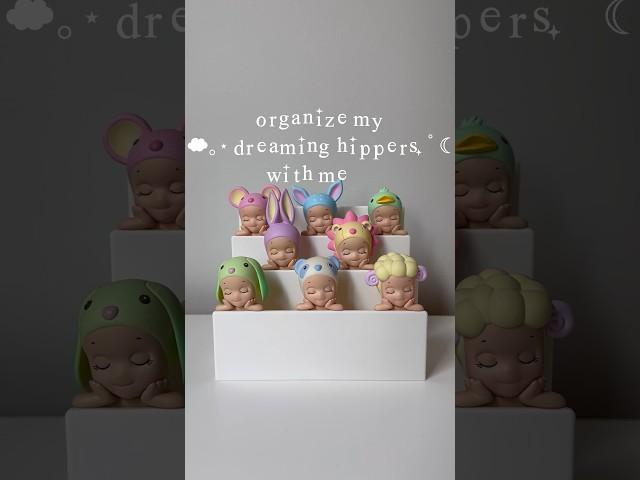 ️ sonny angel dreaming hippers display ⋆⁺₊ #sonnyangel