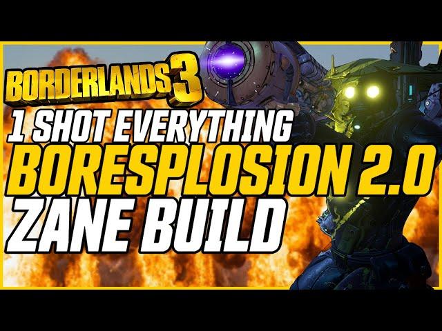 My Strongest Build! Boresplosion Zane 2.0 // Borderlands 3 Zane Build