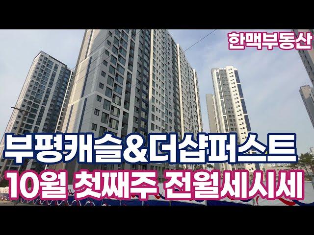 부평캐슬앤더샵~ 전세/월세 물량가장많은 부동산 l 블로그에도 매물많아요~상세설명참조