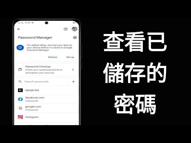 如何查看手機上儲存的密碼 ||如何知道您的Google帳戶中保存的所有密碼