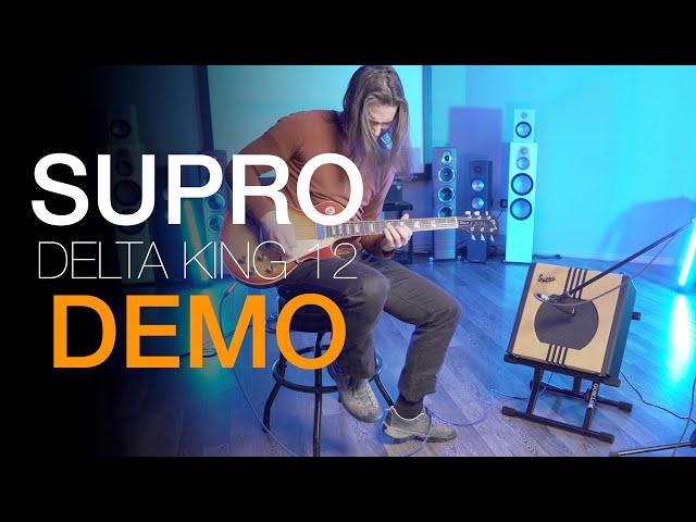 SUPRO Delta King 12 Tweed & Black - Demo ITA 