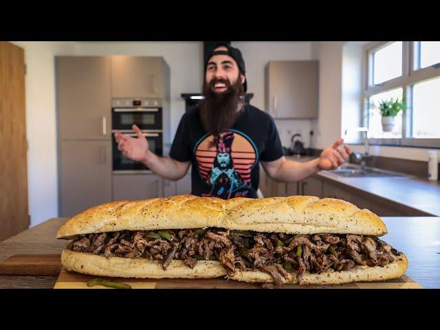 THE MONSTER PHILLY CHEESESTEAK CHALLENGE | C.O.B. Ep.152