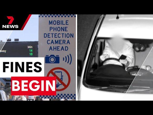 SA phone detection camera fines to be dished out from midnight | 7NEWS