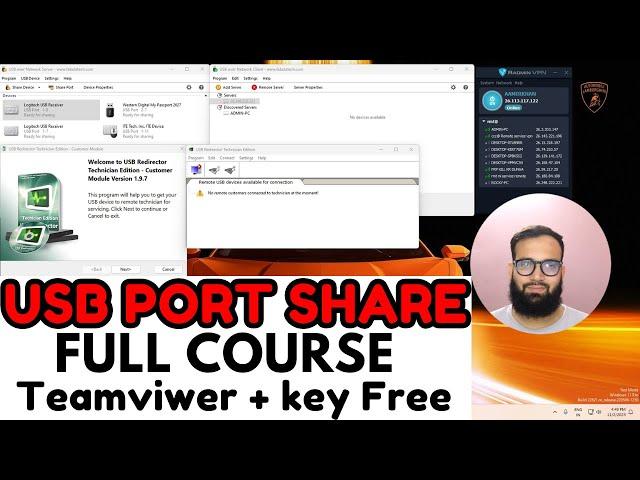 "How to Share Mobile Software Ports: Step-by-Step Guide" With Teamviewer & Key Free