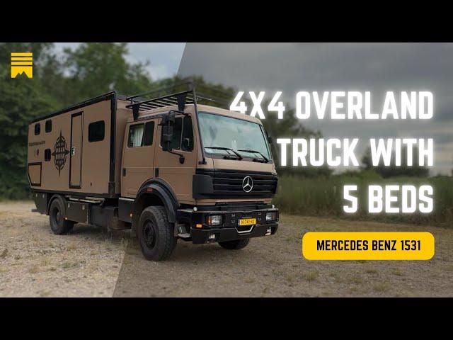 Fully Equipped Family Mercedes Expedition Truck