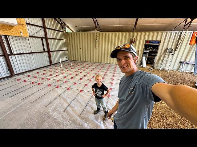 Father And Sons Prepping for Concrete! DIY Concrete Prep