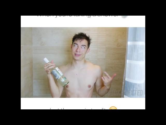 Motoki Maxted in the Bathroom