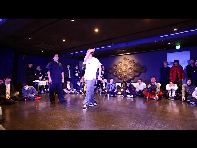 おじさん vs FatSnake BEST16 U25 CHALLENGER 2018 Grand Championship POPPIN BATTLE