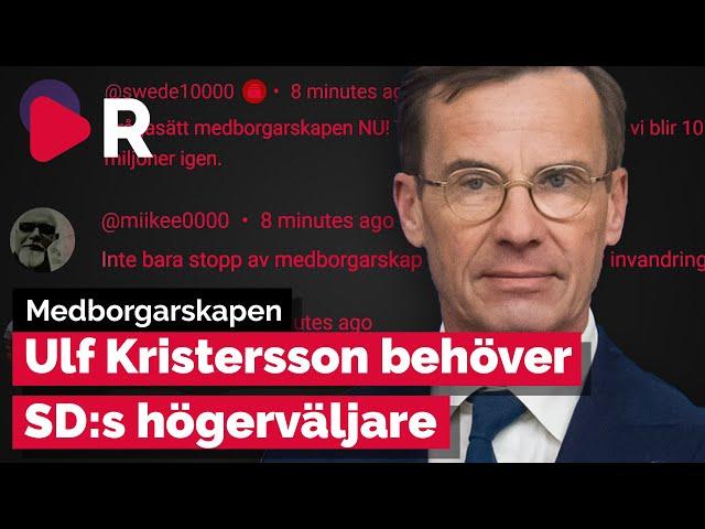 Sörman: Ulf Kristersson behöver SD:s högerväljare