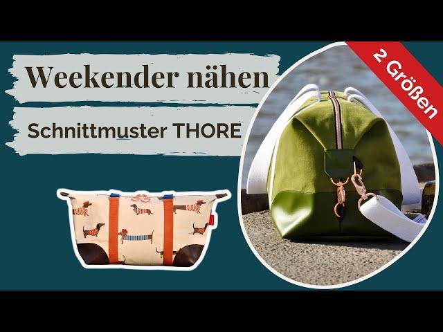 Weekender nähen mit Schnittmuster THORE