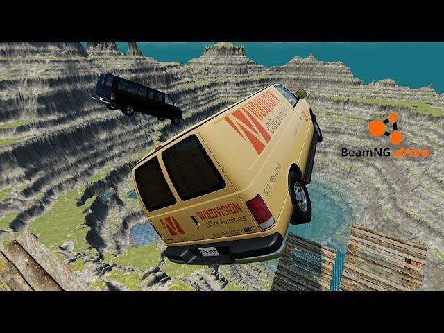 Cars Vs Leap Of Death #17 | BeamNg Drive | GM BeamNg