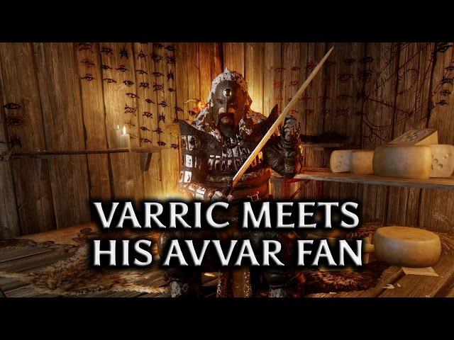 Dragon Age: Inquisition - Jaws of Hakkon DLC - Varric meets his Avvar fan