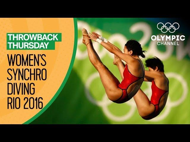 Women's Synchronised Diving 10m Platform - Rio Replays | Throwback Thursday