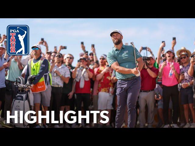 Jon Rahm finishes strong | Round 3 highlights | WM Phoenix Open | 2023