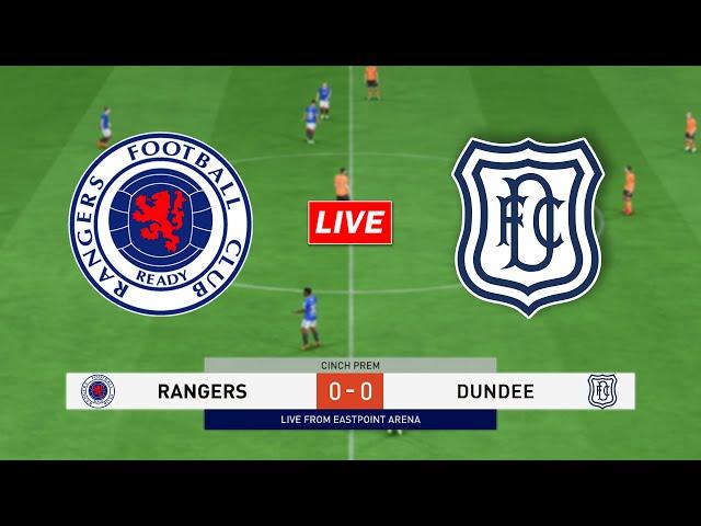 Rangers vs Dundee | Scottish League Cup