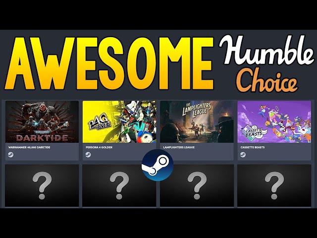 ABSOLUTELY AWESOME NEW HUMBLE CHOICE - GREAT STEAM GAMES SUPER CHEAP!