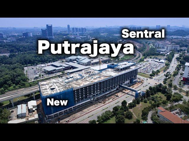 New Putrajaya Sentral - Modern Integrated Transportation Hub in Malaysia