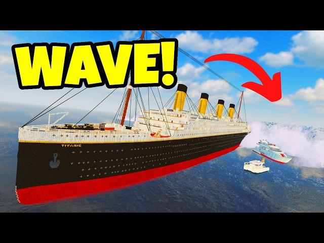 Testing Which Ship BEST Survives the Tsunami in Teardown!