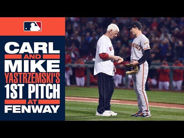 Yastrzemski's first pitch