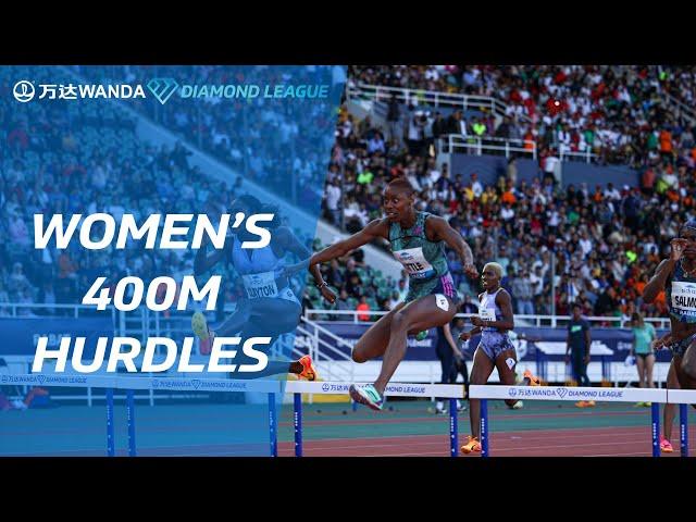 Shamier Little storms to impressive 400m hurdles victory in Rabat - Wanda Diamond League