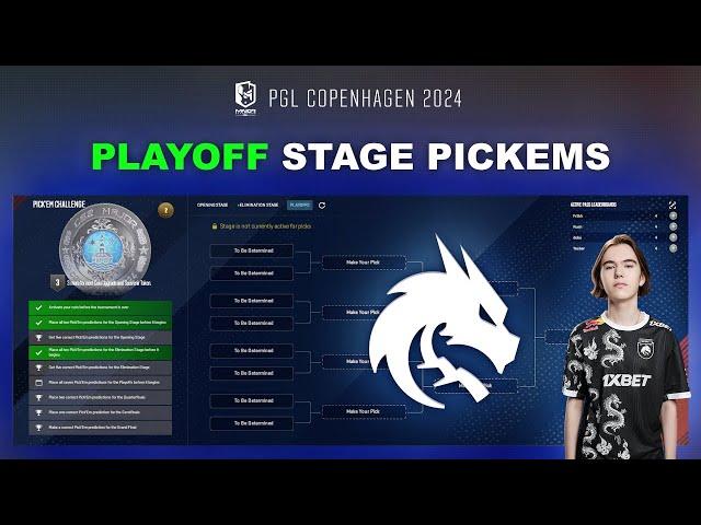 PGL Copenhagen Major 2024 PickEms - Playoff Stage